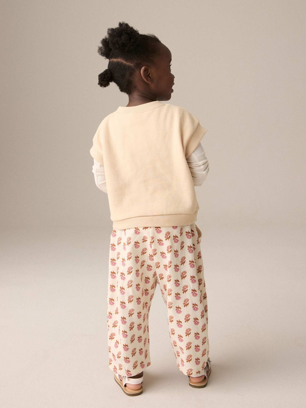 Комплект из трех предметов для девочки Next E54-940, Молочный, Кремовый