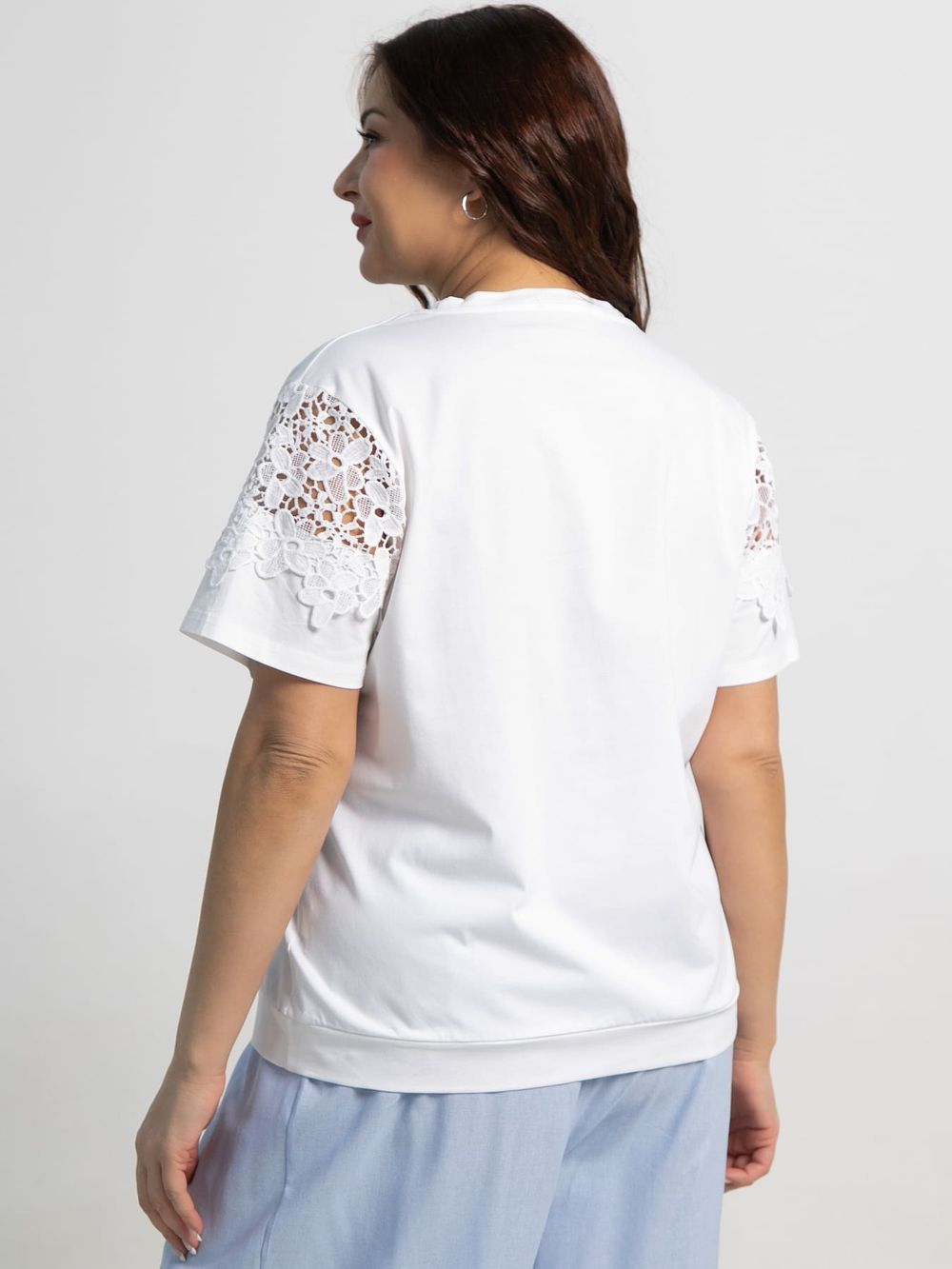 Блуза Флоя (белый) Б15539-4М LT Collection