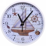 Часы настенные «Яхта» D30см 9516D