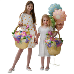 Фигура Корзина с цветами (27"/69 см)