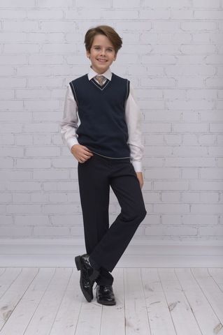 Брюки для мальчика Slim FitЛомоносов (ШФ-953)