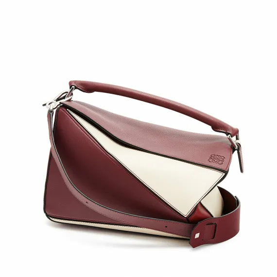 Сумка Loewe Puzzle Bag Wine/garnet