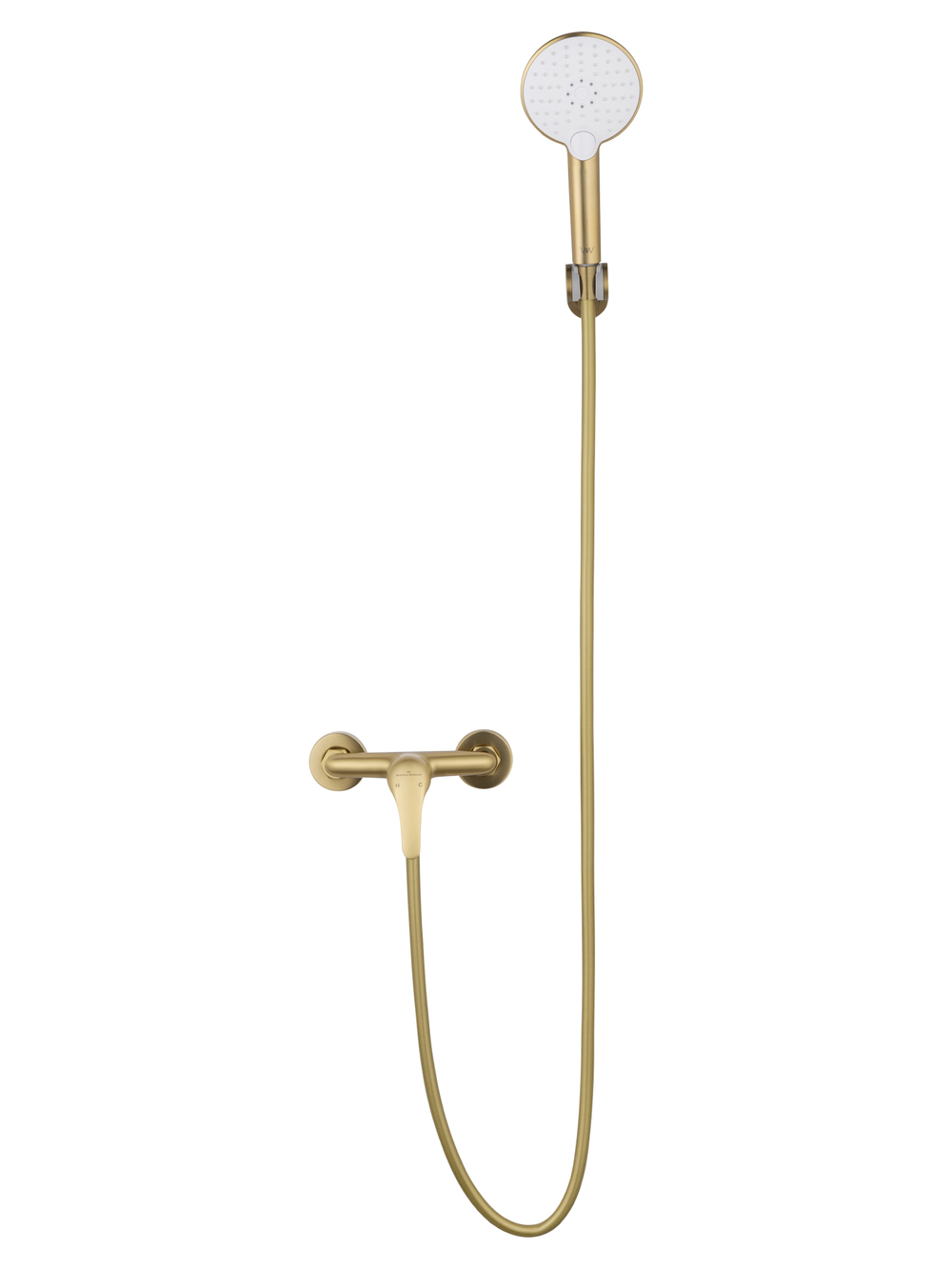 Смеситель для душа WONZON & WOGHAND, Брашированное золото (WW-4540-BG)