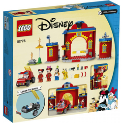 LEGO Mickey and Friends - Микки Маус и друзья Пожарная часть и пожарная машина 10776