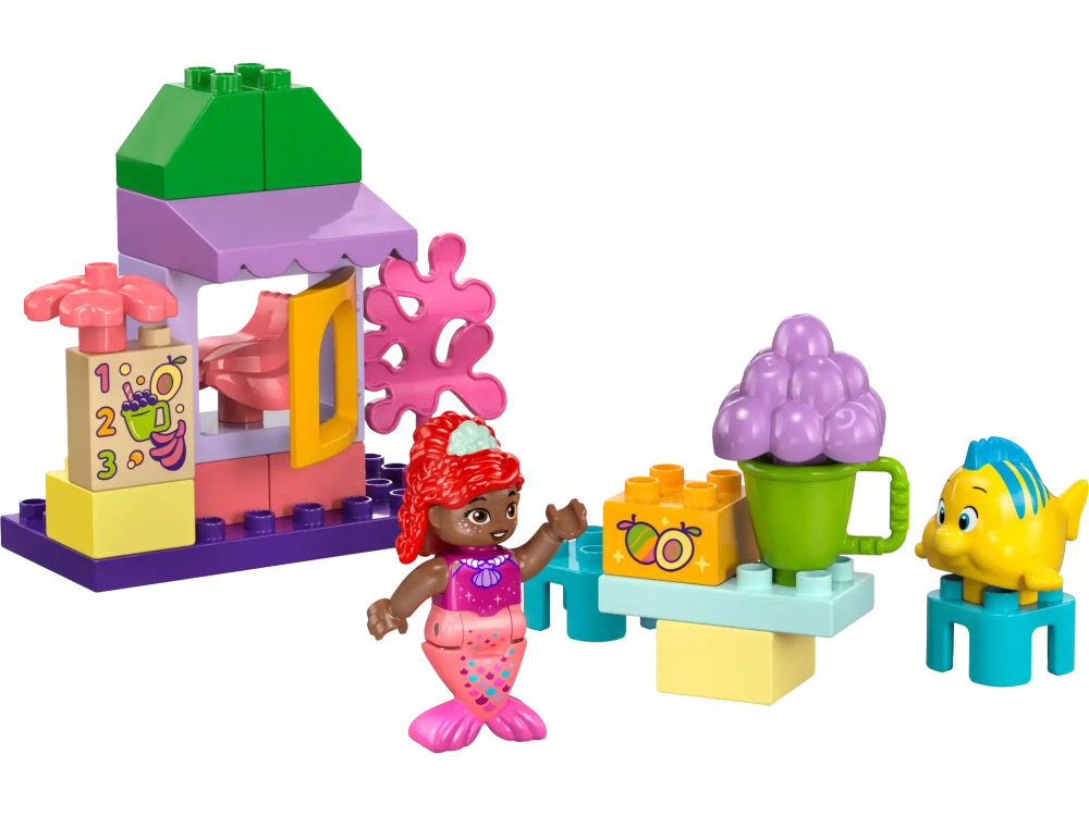 Конструктор LEGO Disney 10420 Киоск Ариэля и Флаундера в кафе