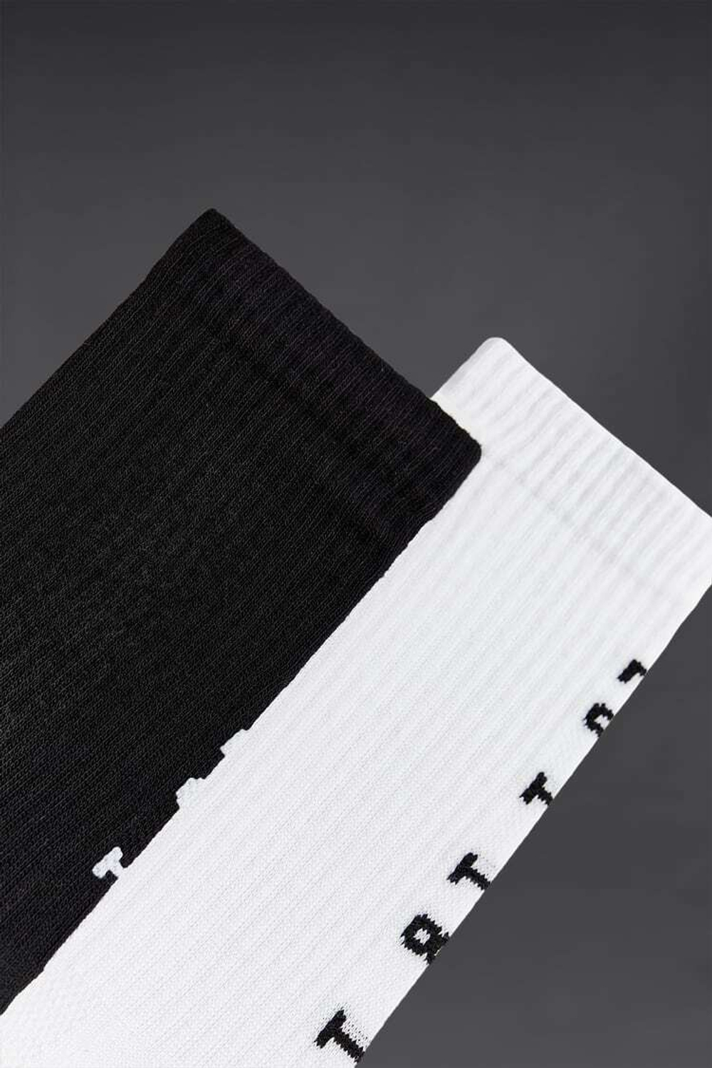 ZARA НАБОР ИЗ 2 ПАР СПОРТИВНЫХ НОСКОВ, РАЗНОЦВЕТНЫЙ