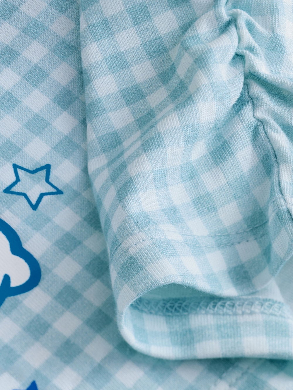 Футболка для девочки Next E44-364, Голубой, Белый