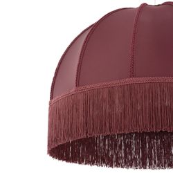 Citilux Базель CL407033 Подвесной светильник бронза с красным абажуром