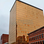 Пленка солнцезащитная зеркальная R GOLD 15 LUXFIL, (на отрез)