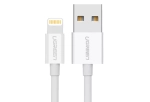 Кабель Ugreen US155 Lightning To USB 2.0 A Male Cable/White 1.5M, 80315