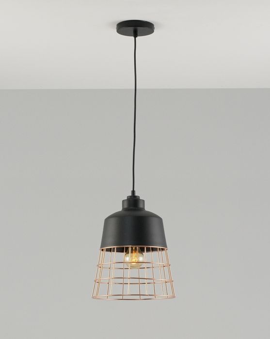 Подвесной светильник Moderli GD-C213-A черный Lora 1*E27*60W