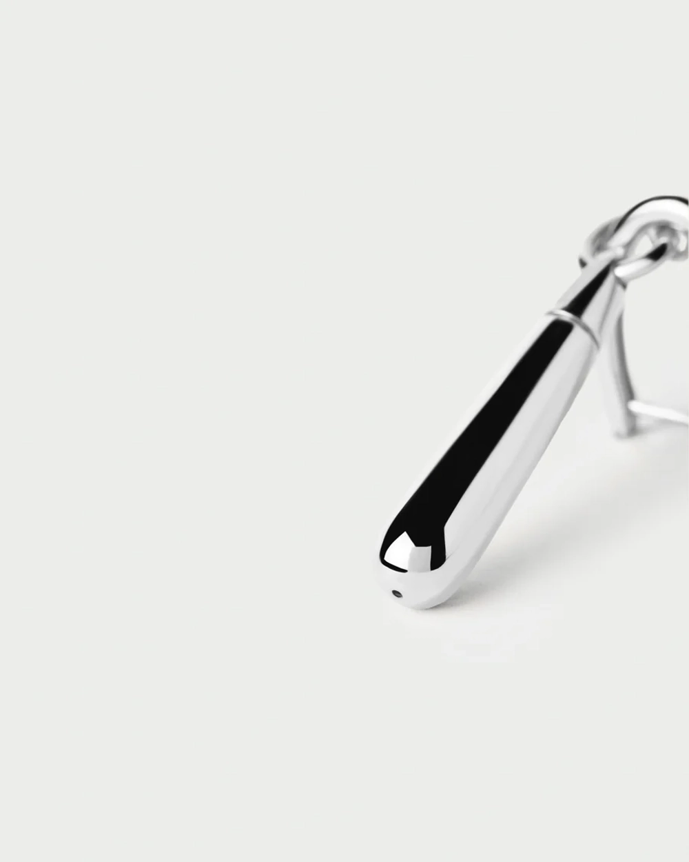 Одиночная серьга Large Jupiter Серебро 925 пробы покрытое родием