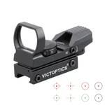 Коллиматорный прицел Vector Optics VictOptics Z1 1x23x34 (открытый, 1х, 4 метки красная\зеленая, ip67, weaver)