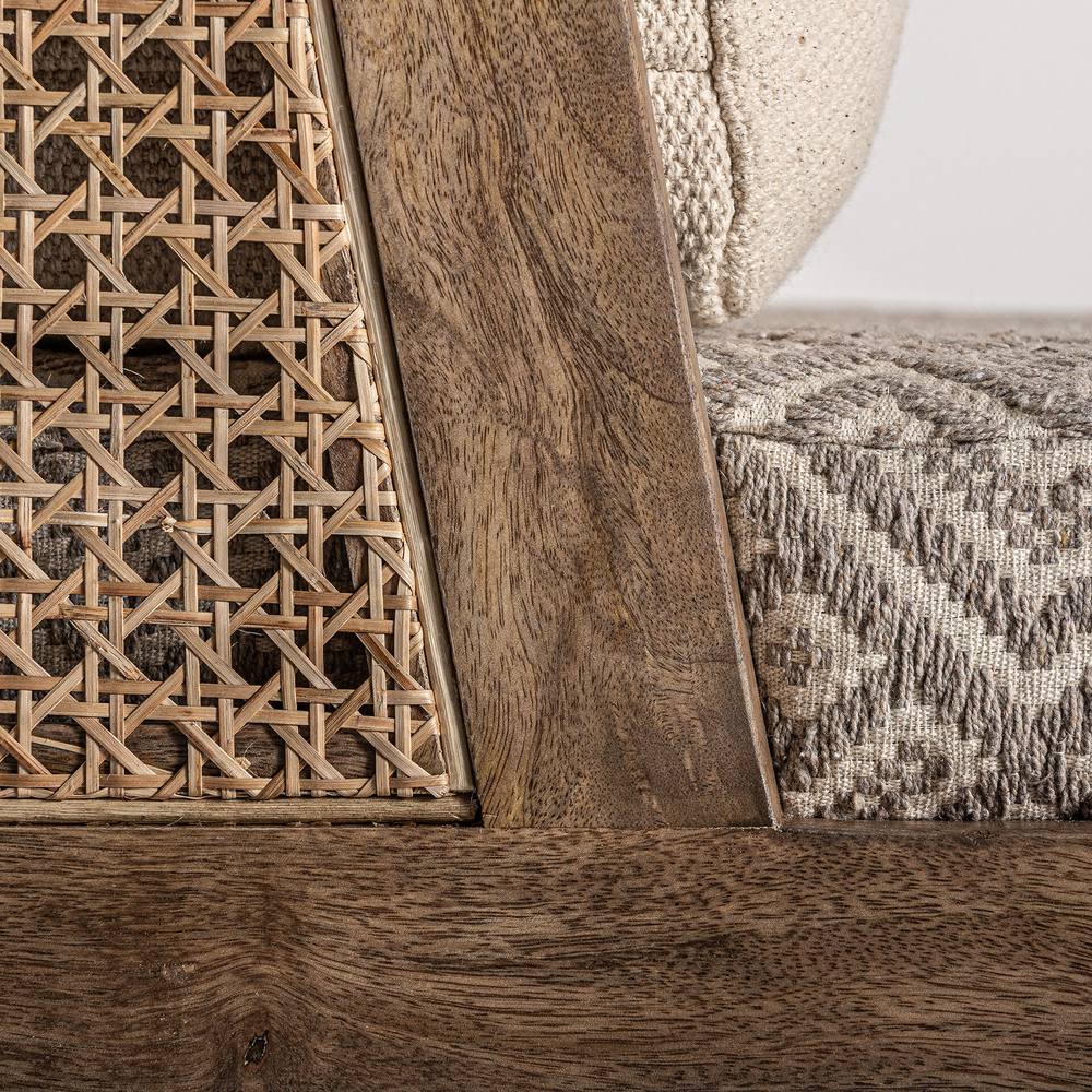 Кресло Cismar натурального цвета