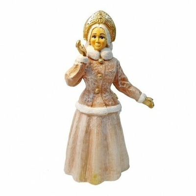 Фигурка Снегурочка с косичками 34см