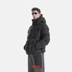 Пуховик мужской Krakatau Qm559-1 Rook Hooded Puffer Jacket