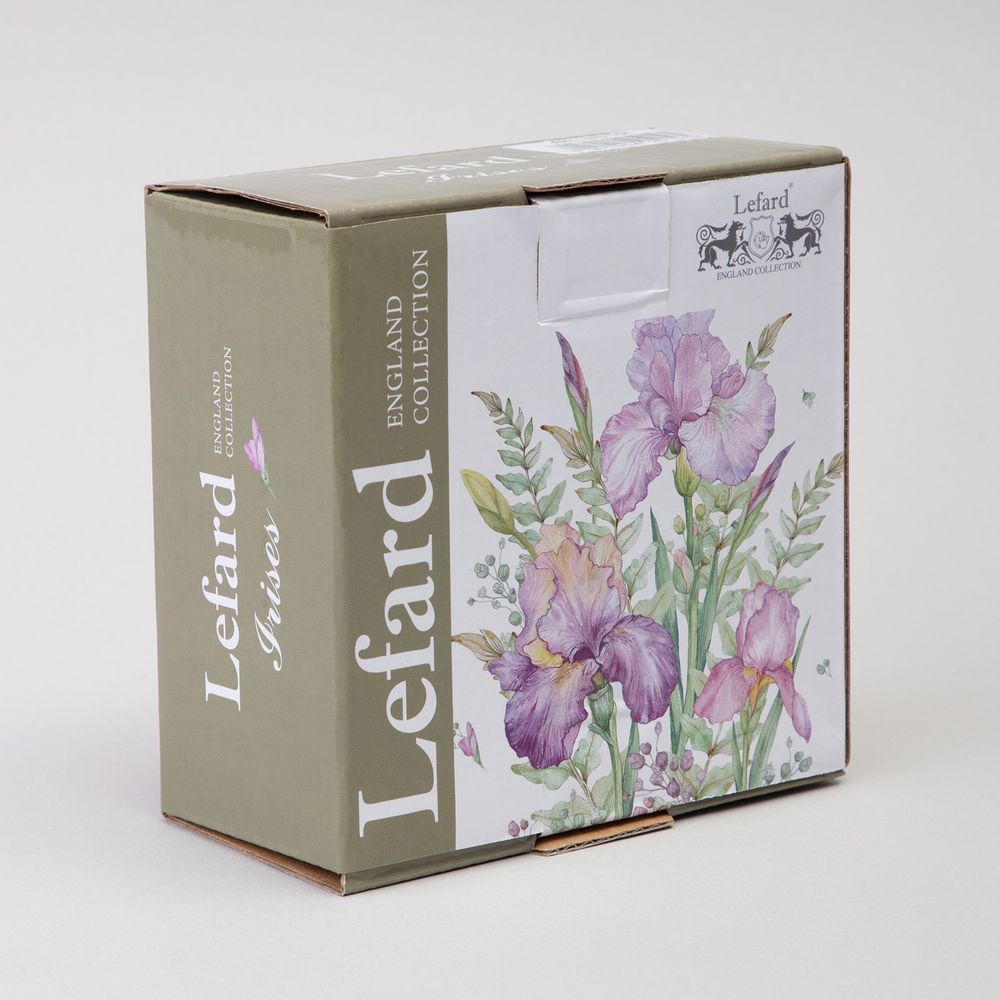 НАБОР РОЗЕТОК LEFARD "IRISES" 2 ШТ. 11*3,5 СМ 170 МЛ (КОР=36НАБ.)