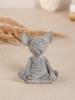 Набор статуэток кот йог и сфинкс
