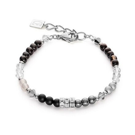 Браслет Coeur de Lion Black-Grey 6020/30-1312