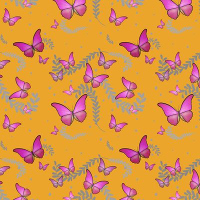 butterfly orange
