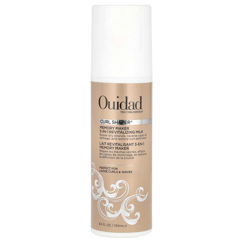 Ouidad, Curl Shaper®, восстанавливающее молочко 3-в-1 для создания памяти, 250 мл (8,5 жидк. унц.)