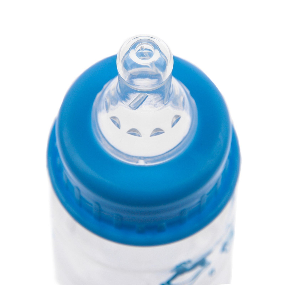 144998 Бутылочка для кормления «Карапуз», 60 мл, от 0 мес., цвета МИКС