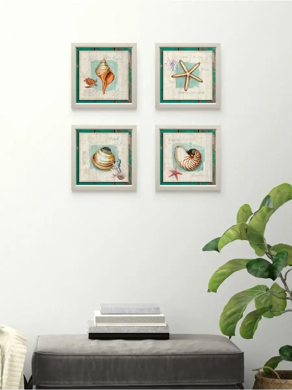 Картина на стену интерьерная на холсте 27*27 см