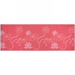 Коврик для йоги 6 мм 173х61 см «Цветущий сад» PVC, микс цветов