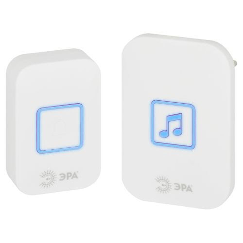 Звонок беспроводной C98 60 мелодий бел. Эра Б0054089 Звонок беспроводной C98 60 мелодий бел. Эра Б0054089