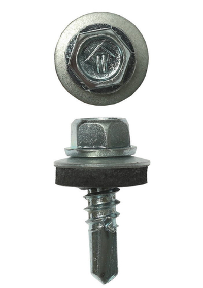 ЗУБР СКМ, 19 х 5.5 мм, цинк, 2500 шт, кровельный саморез, Профессионал (4-300310-55-019)