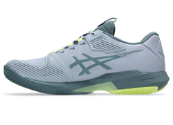 Мужские теннисные кроссовки Asics Solution Speed FF 4 Clay - grey blue/ironclad