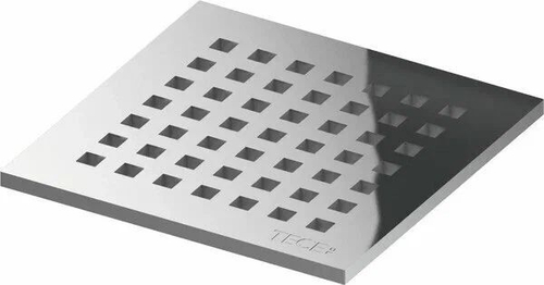Декоративная решетка 142142 мм TECE TECEdrainpoint S quadratum хром 3665009