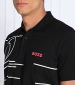поло paddy 3 BOSS GREEN - черный(50472552)