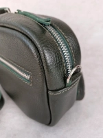 Сумка из натуральной кожи через плечо