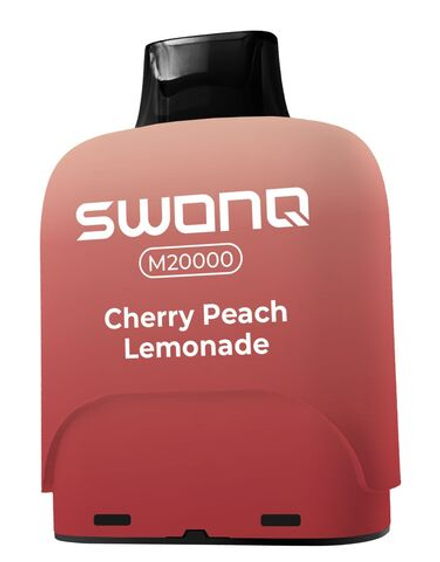 Картридж Swonq M20000 Cherry peach lemonade - Вишня-персик-лимонад (в пачке 1шт) 20мл 18мг (1,8%)