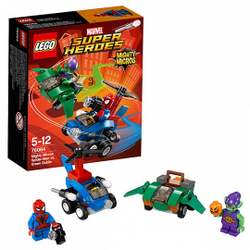 LEGO Super Heroes: Человек-паук против Зеленого гоблина 76064 — Mighty Micros: Spider-Man vs. Green Goblin — Лего Супергерои Марвел