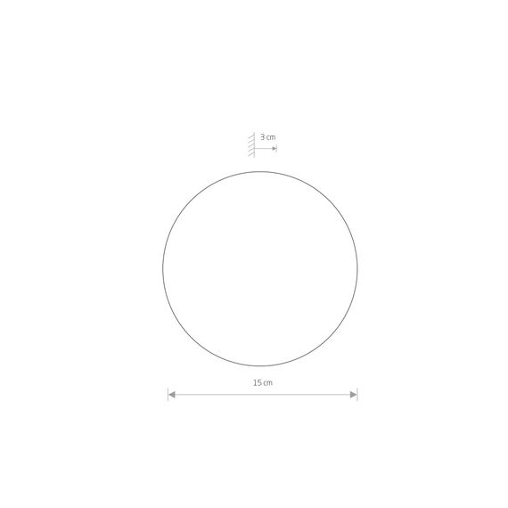 Настенный светильник Nowodvorski Ring Led S Satine Copper 10316