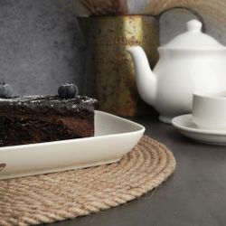 Блюдо прямоугольное 20*14,3 см h2,9 см 375 мл без борта Fine Plus Noble [3]