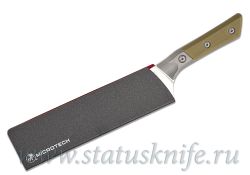 Нож Microtech Kitchen Chef Green 3000B-10OD Bolsterфотография - 3