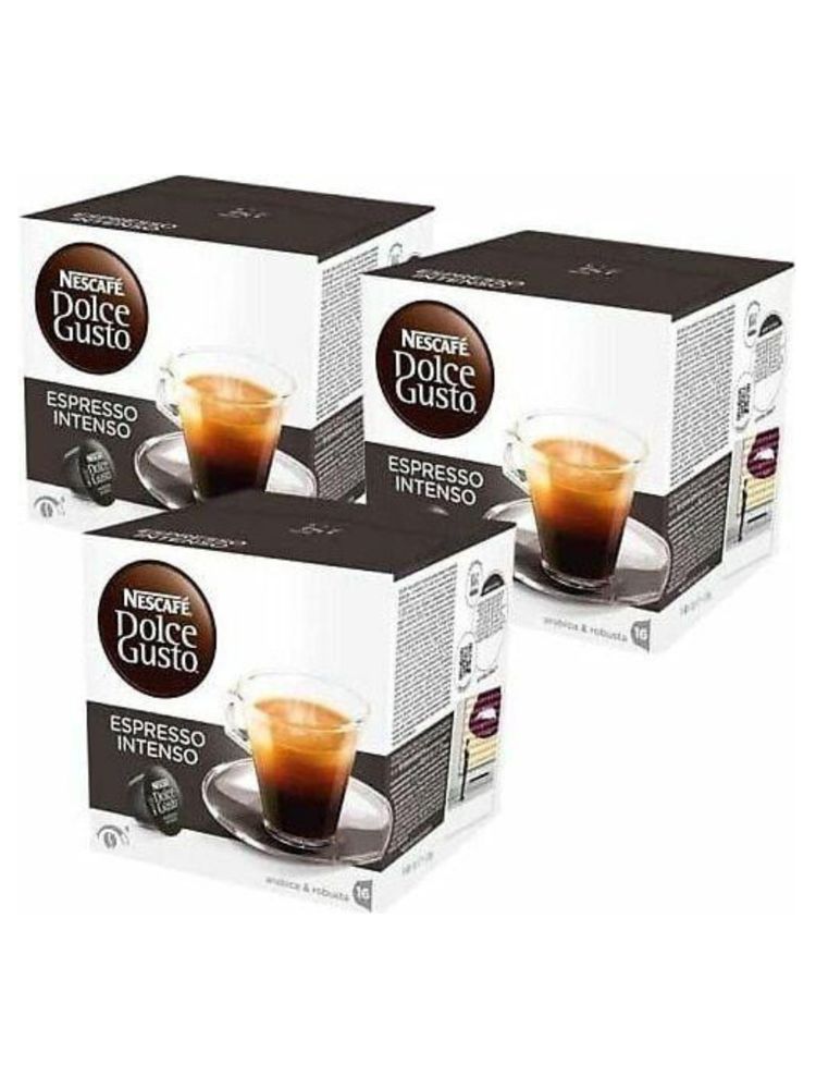 Кофе Nescafe Dolce Gusto Espresso Intenso 16 шт x 3 уп