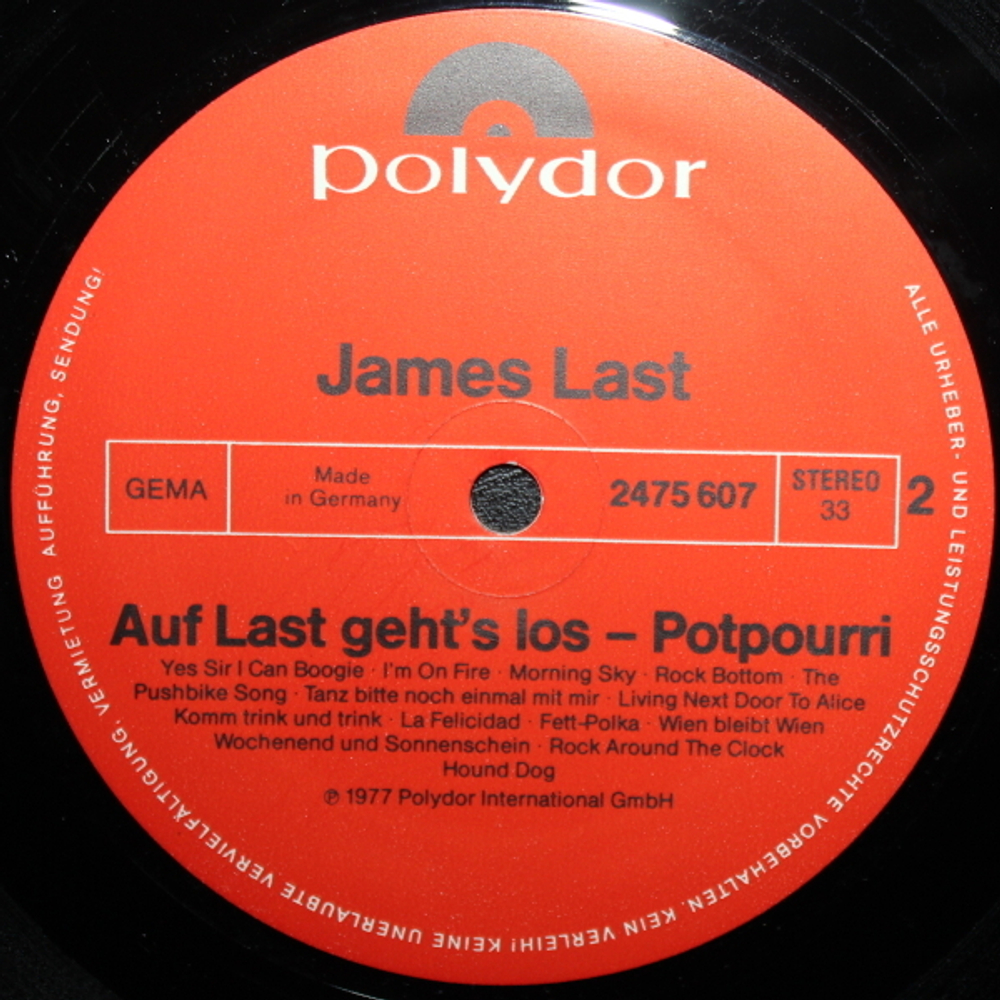 James Last / Auf Last Geht's Los (LP)