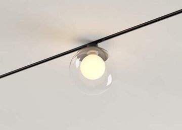 Светильник трековый магнитный LED 5W 4000К CLT 0.36 004 5W BL 4000K чёрный UX5 48V Crystal Lux