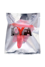 АНАЛЬНАЯ ВТУЛКА TOYFA, ABS ПЛАСТИК, КРАСНАЯ, 6,5 СМ, Ø 2,5 СМ