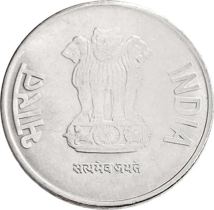 2 рупии 2011-2019 Индия AU
