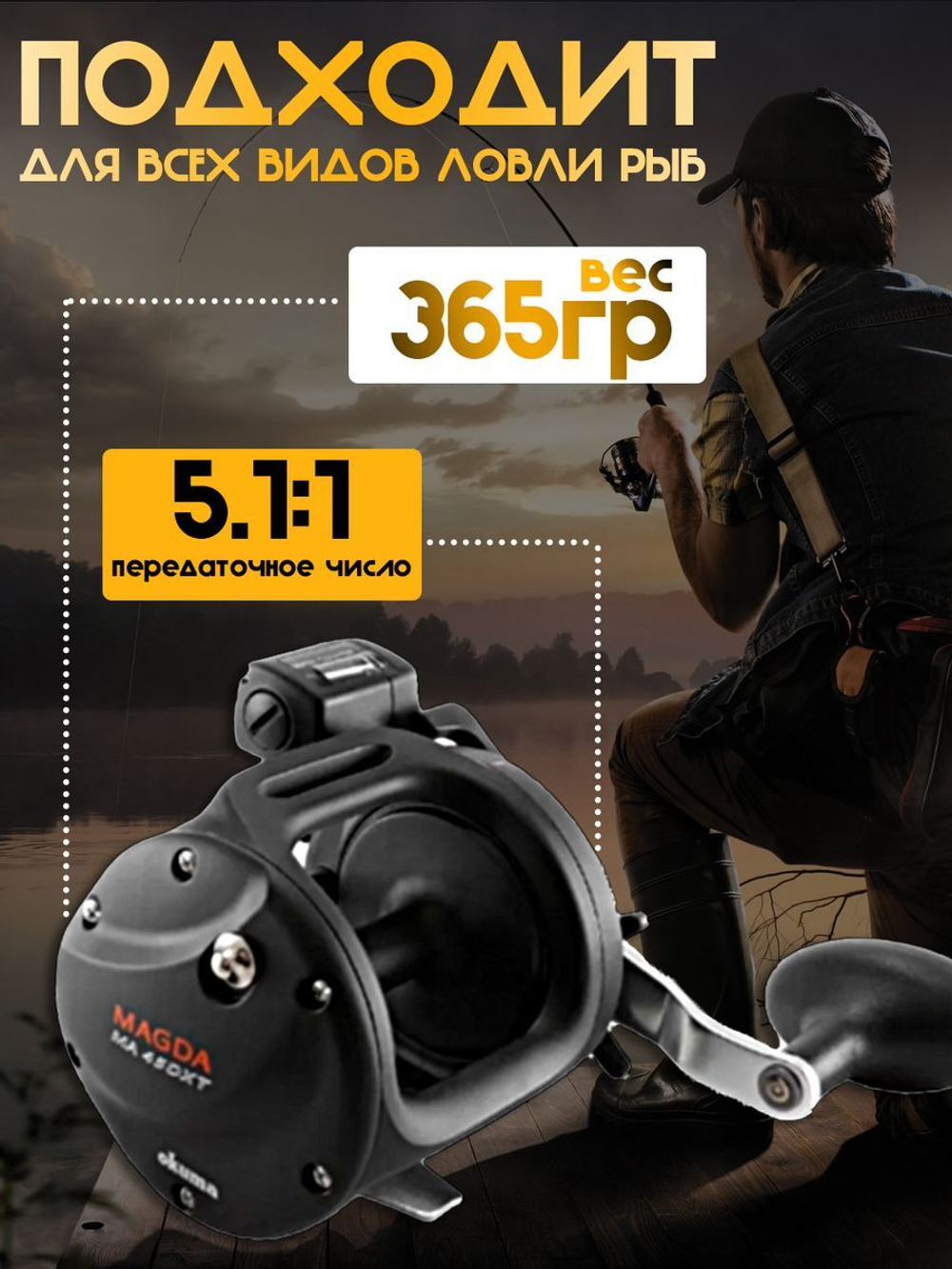 Катушка New Magda DXT Pro 30DXT праворучная