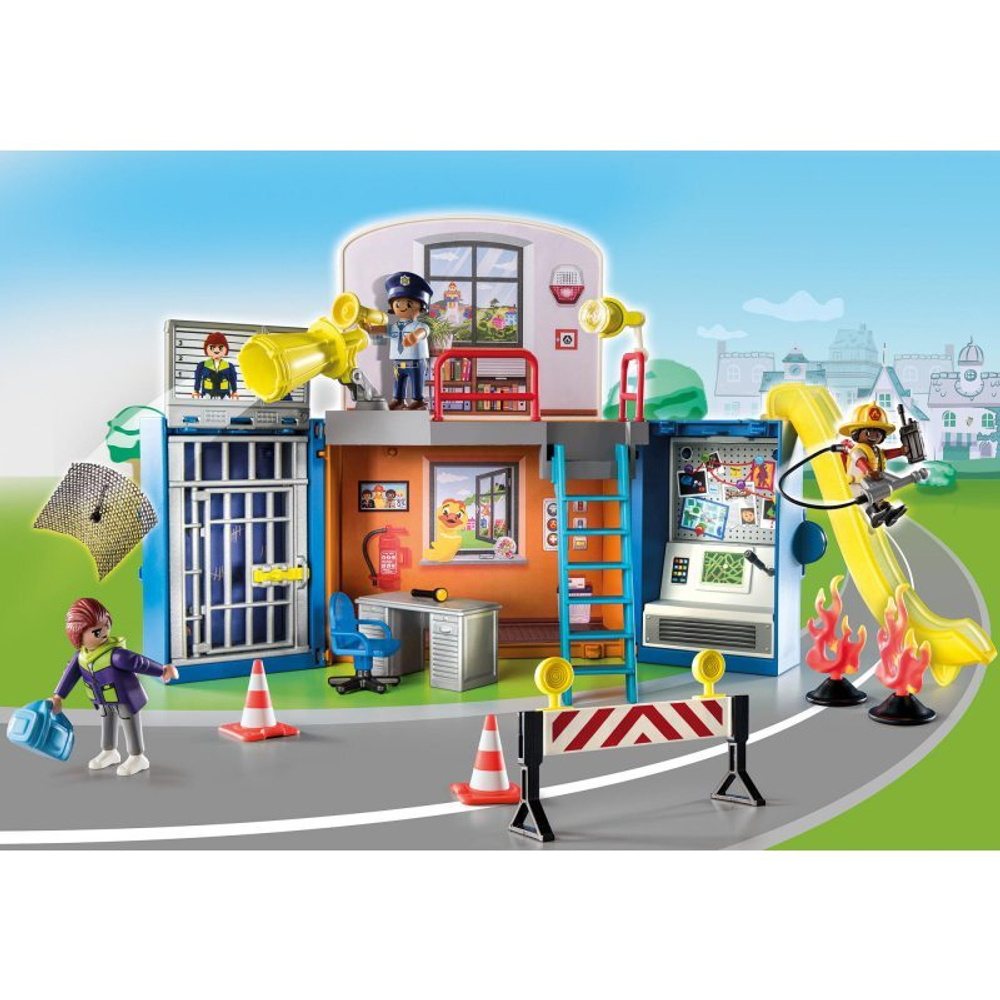 Playmobil - Мобильный командный центр Duck On Call 70830