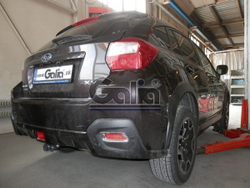 Фаркоп оцинкованный Galia S127A для Subaru XV 2011-2017(паспорт и сертификат в комплекте)(без электрики)
