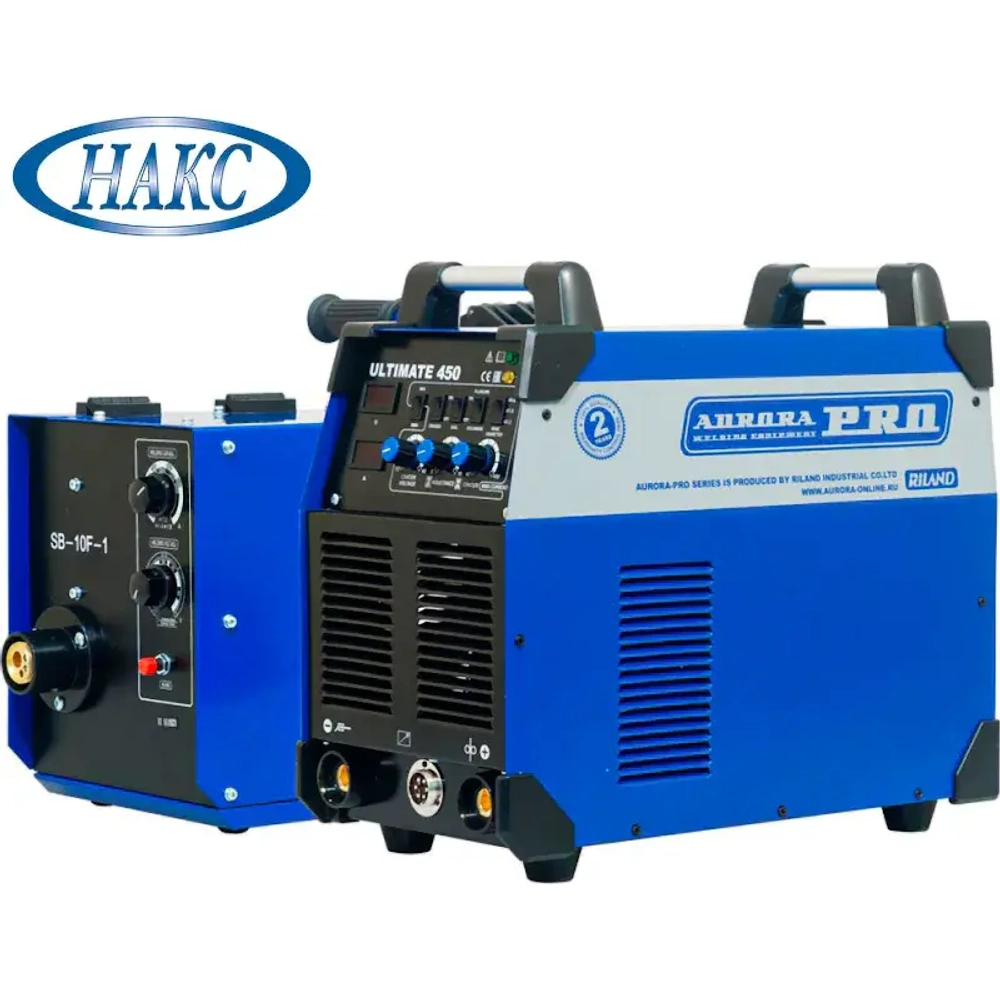 AuroraPRO ULTIMATE 450 инверторный сварочный полуавтомат с сертификатом НАКС, 7221330