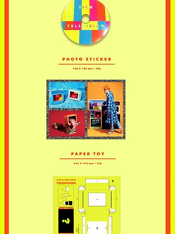Альбом Block B Zico - Television 2nd Solo Mini Album