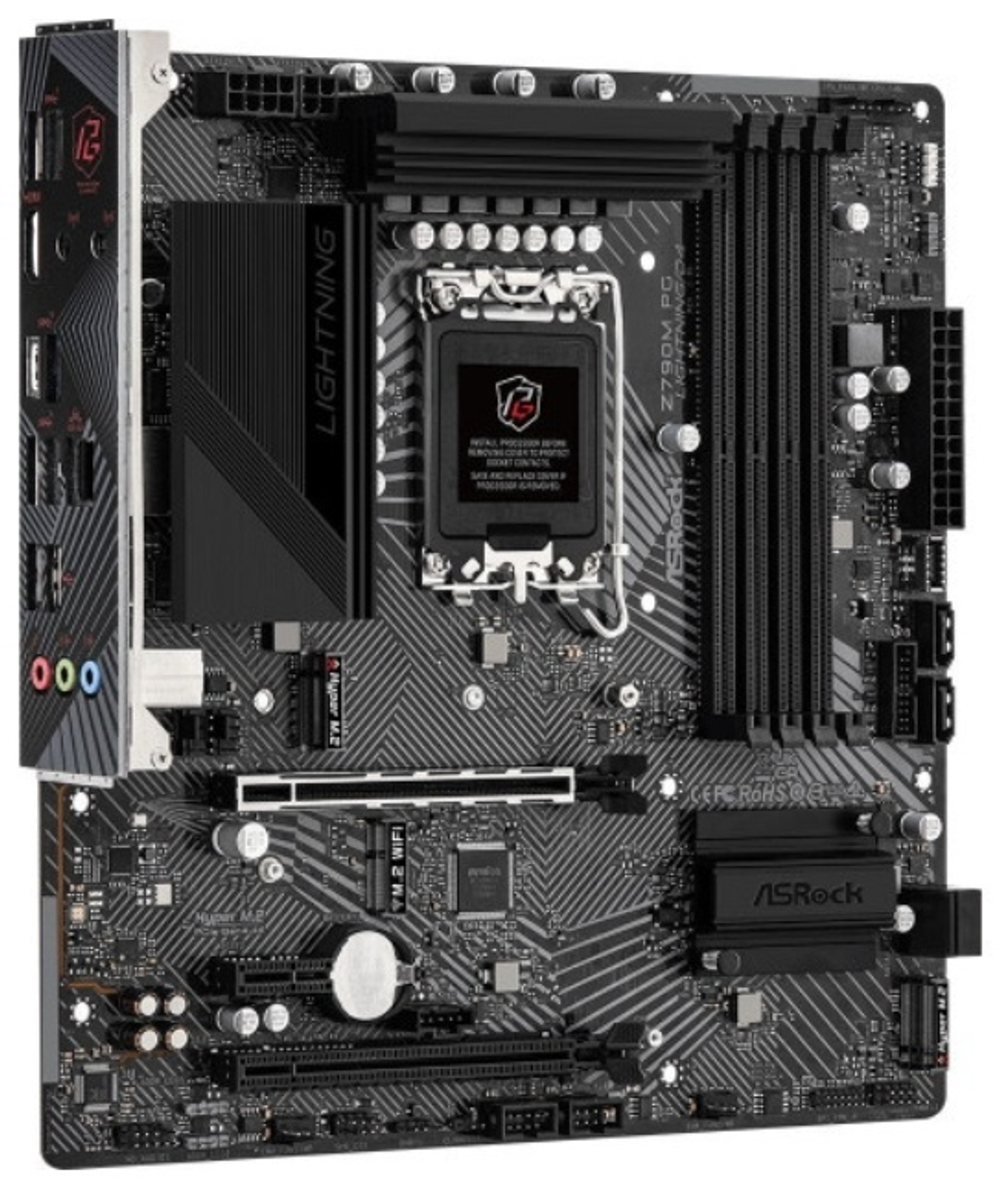 Материнская плата ASRock Z790M PG Lightning/D4
